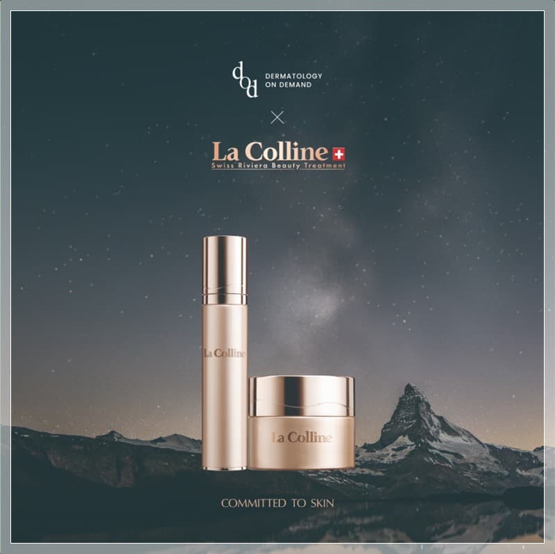 디오디피부과의원 청담과 라콜린(La Colline) 스위스 스킨케어 브랜드 콜라보 비주얼